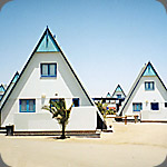 A-huse i Swakopmund, Namibia